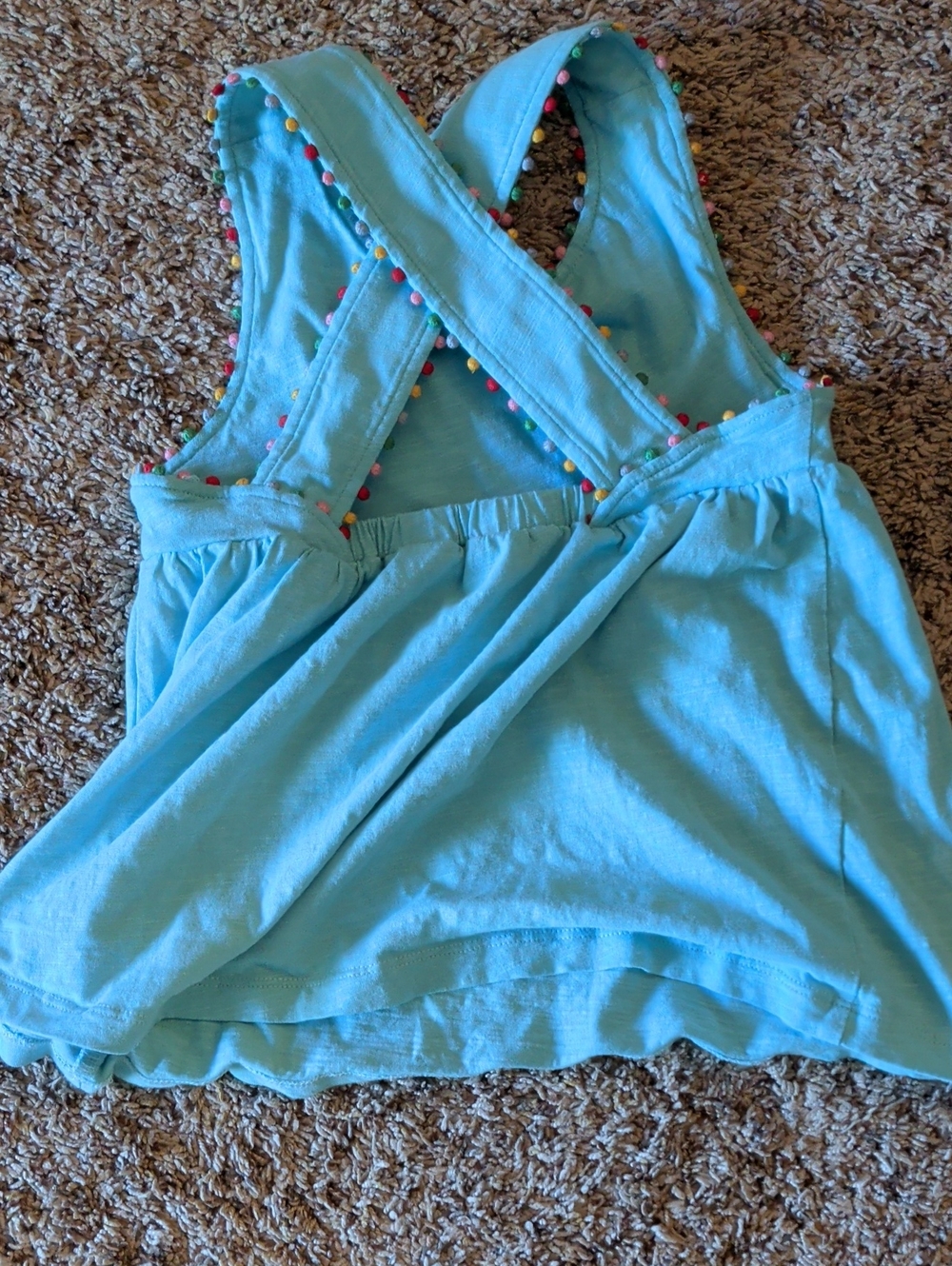 Mini Boden Cross.Back Tank 7-8 - Picture 2 of 3